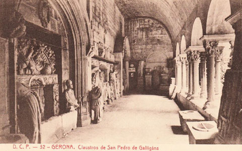 Claustre del monestir de Sant Pere de Galligants