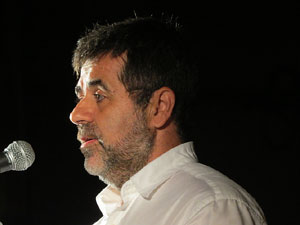 Diada Nacional 2015. Parlament de Jordi S&aacute;nchez, president de l'ANC