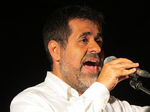 Diada Nacional 2015. Parlament de Jordi S&aacute;nchez, president de l'ANC