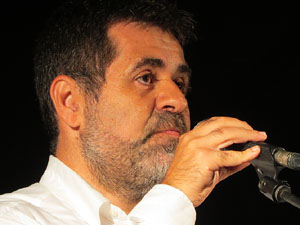 Diada Nacional 2015. Parlament de Jordi S&aacute;nchez, president de l'ANC