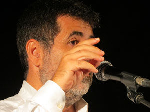 Diada Nacional 2015. Parlament de Jordi S&aacute;nchez, president de l'ANC