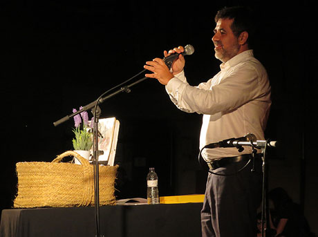 Diada Nacional 2015. Parlament de Jordi S&aacute;nchez, president de l'ANC