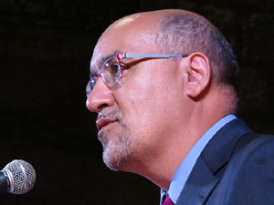 Diada Nacional 2015. IX Marxa de Torxes de Girona. Actes a la pla&ccedil;a del Vi