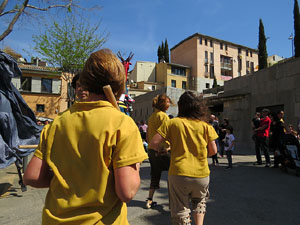 Festes de Primavera de Girona 2015. Cercavila amb el Tarl&agrave;