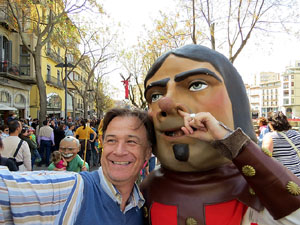 Festes de Primavera de Girona 2015. Cercavila amb el Tarl&agrave;