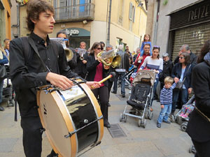 Festes de Primavera de Girona 2015. Presentaci&oacute; de la Mula Baba