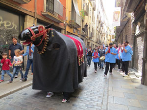 Festes de Primavera de Girona 2015. Presentaci&oacute; de la Mula Baba