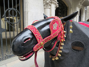Festes de Primavera de Girona 2015. Presentaci&oacute; de la Mula Baba