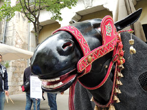 Festes de Primavera de Girona 2015. Presentaci&oacute; de la Mula Baba