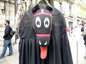 Festes de Primavera de Girona 2015. Presentaci&oacute; de la Mula Baba