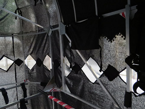 Interior de la Mulassa de Girona, la Mula Baba