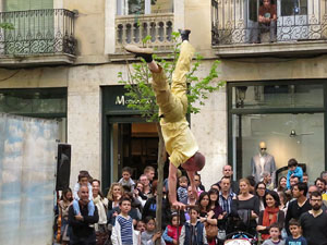 Festes de Primavera de Girona 2015. Espectacle Roda m&oacute;n