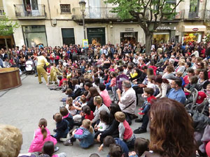 Festes de Primavera de Girona 2015. Espectacle Roda m&oacute;n