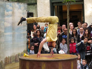 Festes de Primavera de Girona 2015. Espectacle Roda m&oacute;n