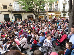 Festes de Primavera de Girona 2015. Espectacle Roda m&oacute;n