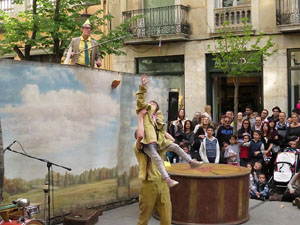 Festes de Primavera de Girona 2015. Espectacle Roda m&oacute;n