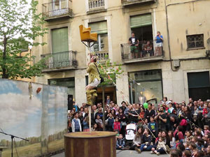 Festes de Primavera de Girona 2015. Espectacle Roda m&oacute;n