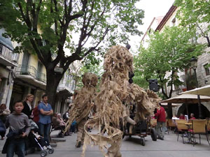 Festes de Primavera de Girona 2015. Espectacle &Oacute;ssos del Pirineu