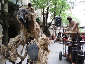 Festes de Primavera de Girona 2015. Espectacle &Oacute;ssos del Pirineu