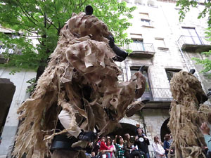 Festes de Primavera de Girona 2015. Espectacle &Oacute;ssos del Pirineu