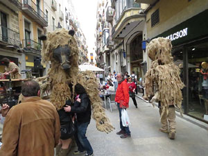 Festes de Primavera de Girona 2015. Espectacle &Oacute;ssos del Pirineu