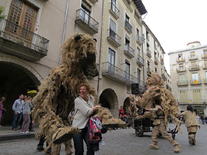 Festes de Primavera de Girona 2015. Espectacle &Oacute;ssos del Pirineu