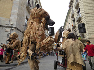 Festes de Primavera de Girona 2015. Espectacle &Oacute;ssos del Pirineu