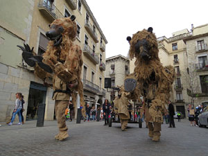 Festes de Primavera de Girona 2015. Espectacle &Oacute;ssos del Pirineu
