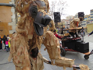 Festes de Primavera de Girona 2015. Espectacle &Oacute;ssos del Pirineu