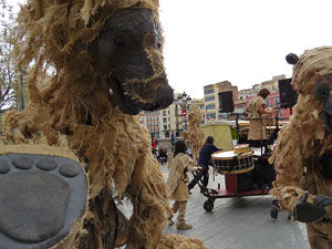 Festes de Primavera de Girona 2015. Espectacle &Oacute;ssos del Pirineu