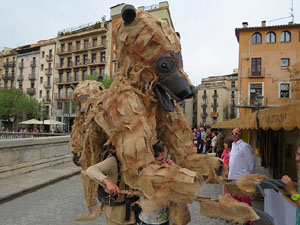 Festes de Primavera de Girona 2015. Espectacle &Oacute;ssos del Pirineu