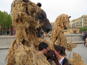 Festes de Primavera de Girona 2015. Espectacle &Oacute;ssos del Pirineu