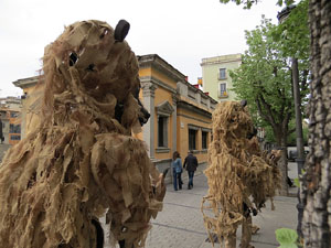 Festes de Primavera de Girona 2015. Espectacle &Oacute;ssos del Pirineu