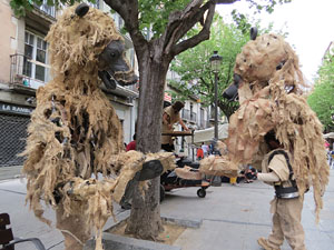 Festes de Primavera de Girona 2015. Espectacle &Oacute;ssos del Pirineu