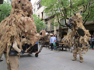 Festes de Primavera de Girona 2015. Espectacle &Oacute;ssos del Pirineu