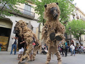 Festes de Primavera de Girona 2015. Espectacle &Oacute;ssos del Pirineu