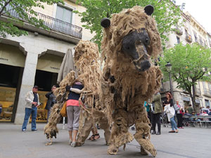 Festes de Primavera de Girona 2015. Espectacle &Oacute;ssos del Pirineu