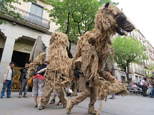 Festes de Primavera de Girona 2015. Espectacle &Oacute;ssos del Pirineu