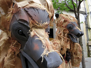 Festes de Primavera de Girona 2015. Espectacle &Oacute;ssos del Pirineu