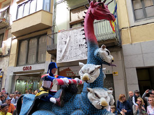 Festes de Primavera de Girona 2015. Penjada del Tarlà