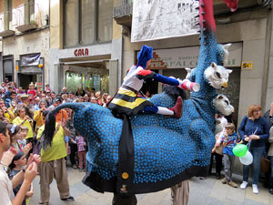 Festes de Primavera de Girona 2015. Penjada del Tarlà