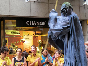 Festes de Primavera de Girona 2015. Penjada del Tarlà