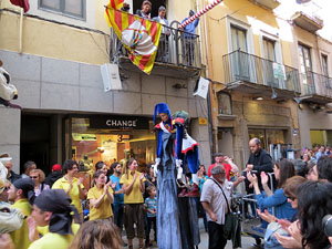 Festes de Primavera de Girona 2015. Penjada del Tarlà