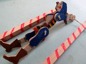 Festes de Primavera de Girona 2015. Taller de Tarlanets a la Rambla de la Llibertat