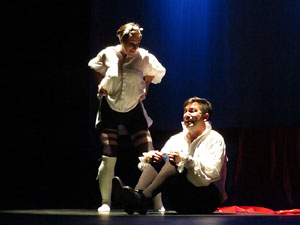 FITAG 2015. Espectacle Casanova, mem&oacute;rias de un libertino, de la Cia. Teatro Kumen, de Langreo