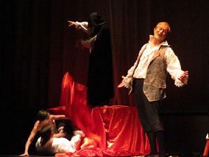 FITAG 2015. Espectacle Casanova, mem&oacute;rias de un libertino, de la Cia. Teatro Kumen, de Langreo