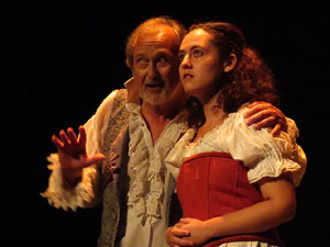 FITAG 2015. Espectacle Casanova, mem&oacute;rias de un libertino, de la Cia. Teatro Kumen, de Langreo