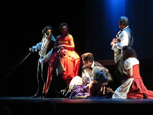 FITAG 2015. Espectacle Casanova, mem&oacute;rias de un libertino, de la Cia. Teatro Kumen, de Langreo