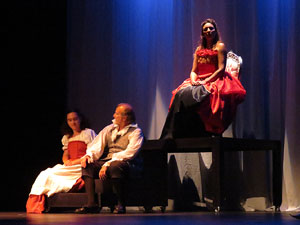 FITAG 2015. Espectacle Casanova, mem&oacute;rias de un libertino, de la Cia. Teatro Kumen, de Langreo