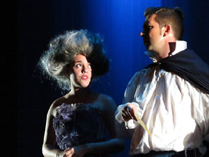 FITAG 2015. Espectacle Casanova, mem&oacute;rias de un libertino, de la Cia. Teatro Kumen, de Langreo